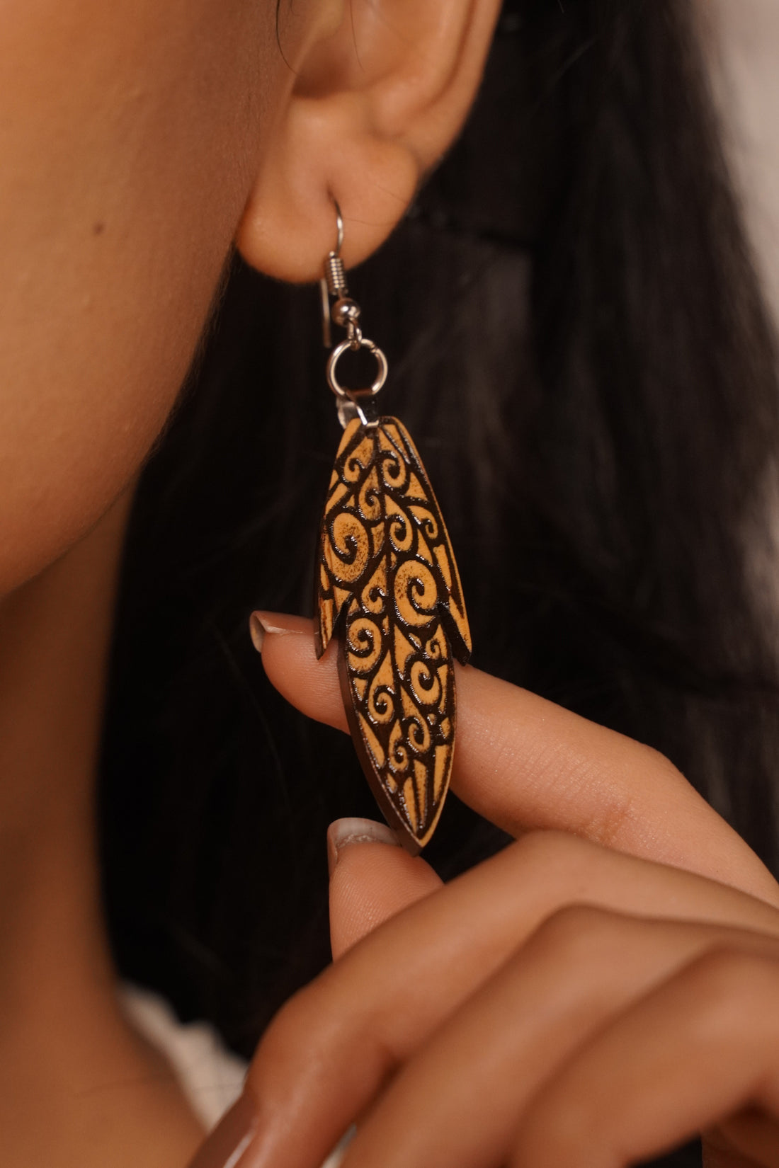 The Beauty of Sustainable Wooden Earrings
