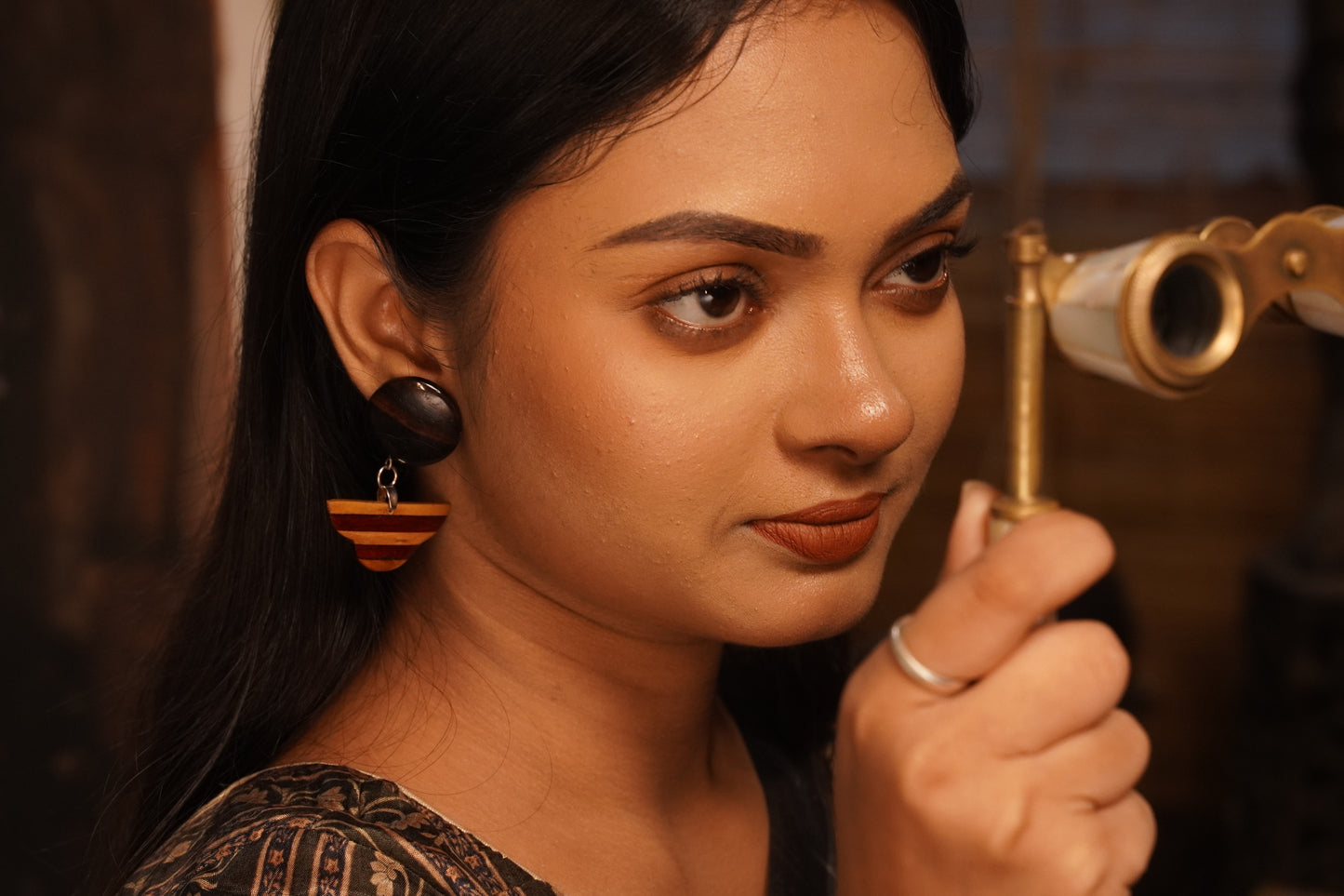 Timberi Wooden Earrings