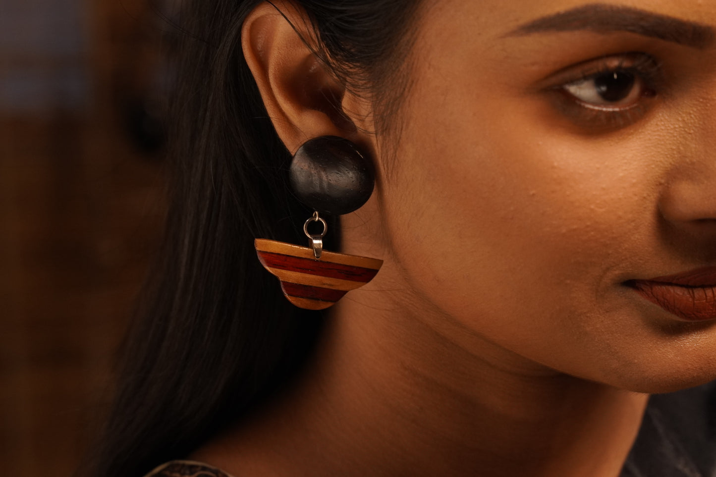 Timberi Wooden Earrings