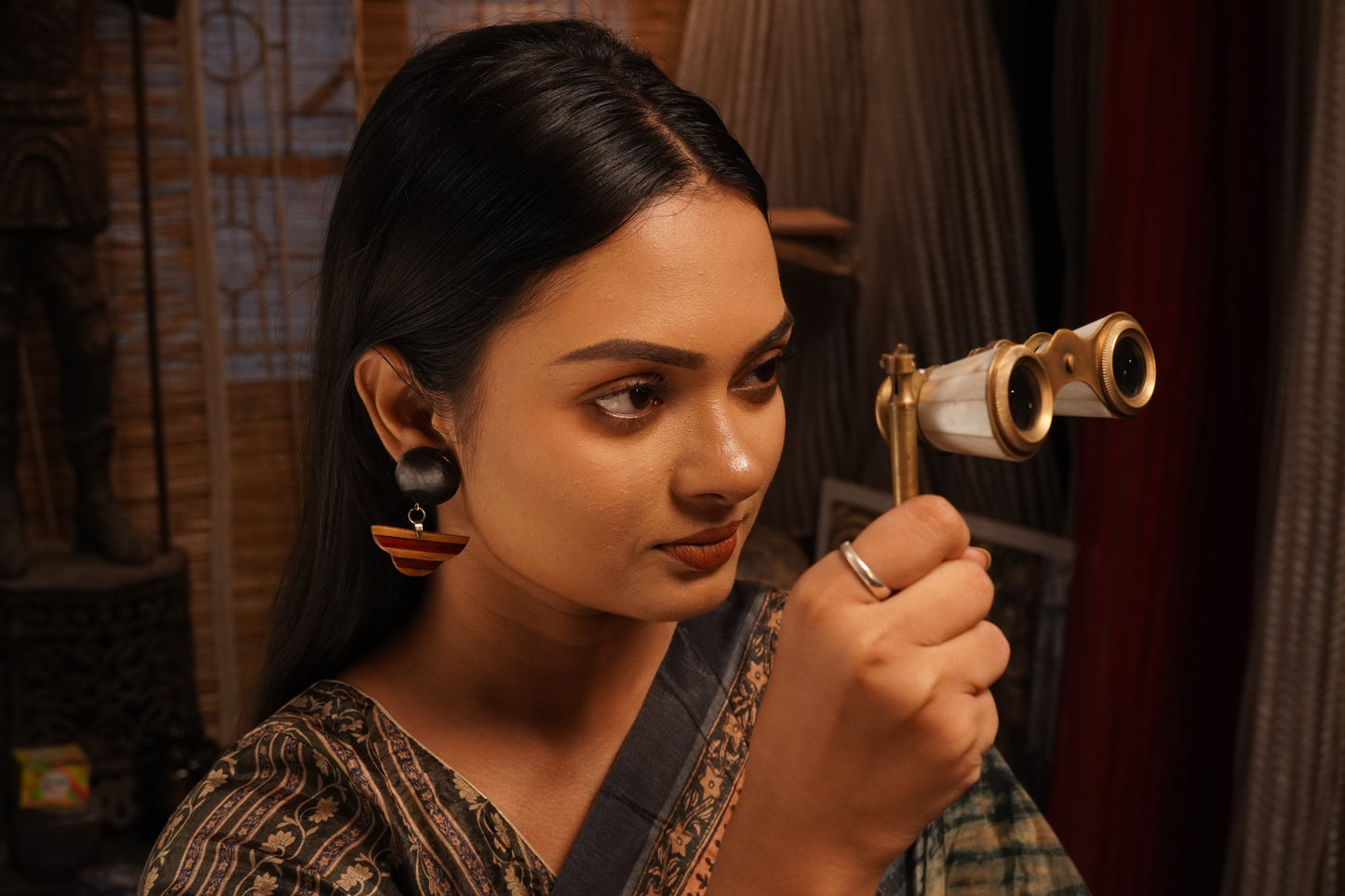 Timberi Wooden Earrings