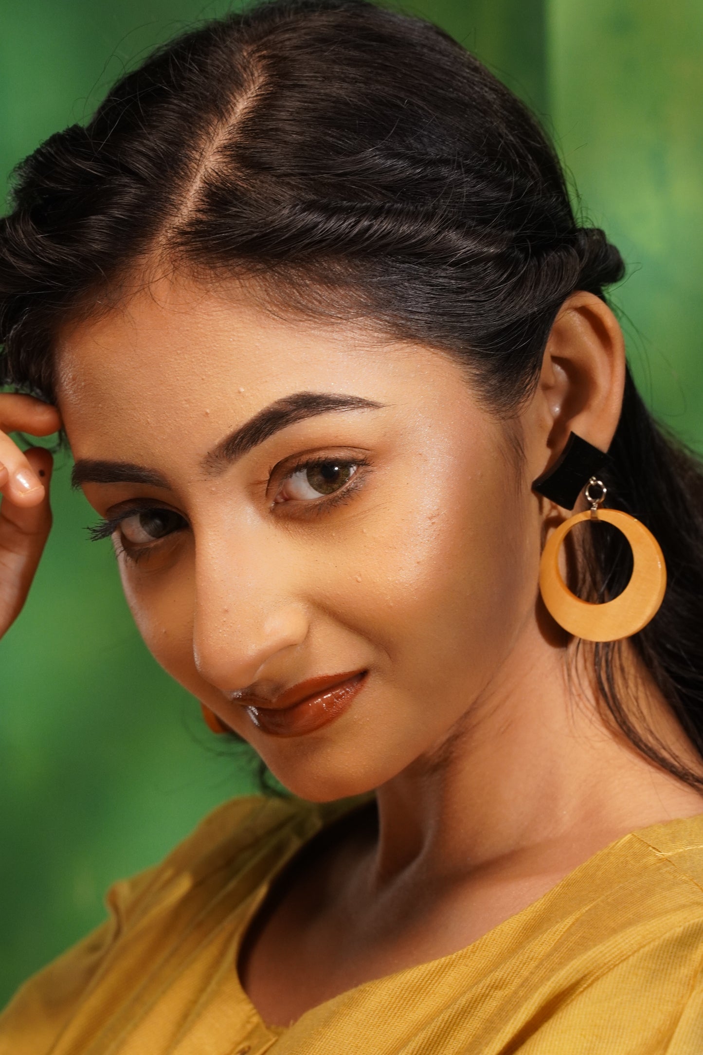 Suhana Wooden Earrings
