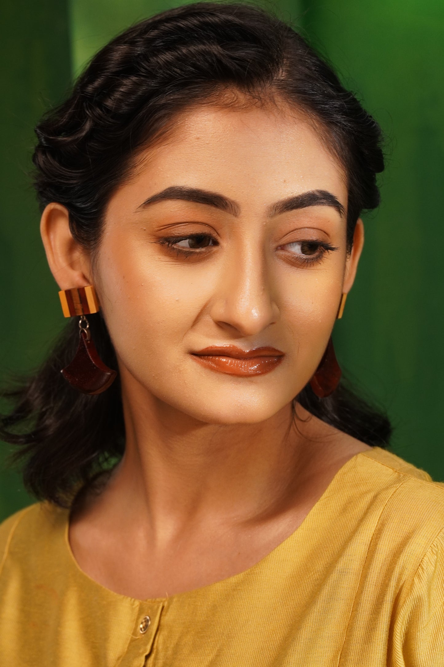 Akalpa Wooden Earrings