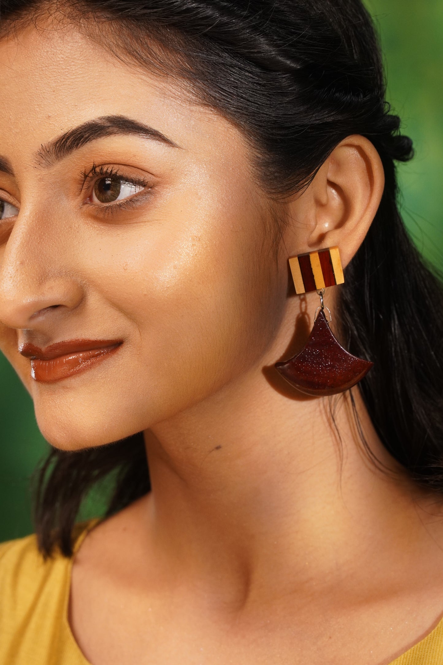 Akalpa Wooden Earrings