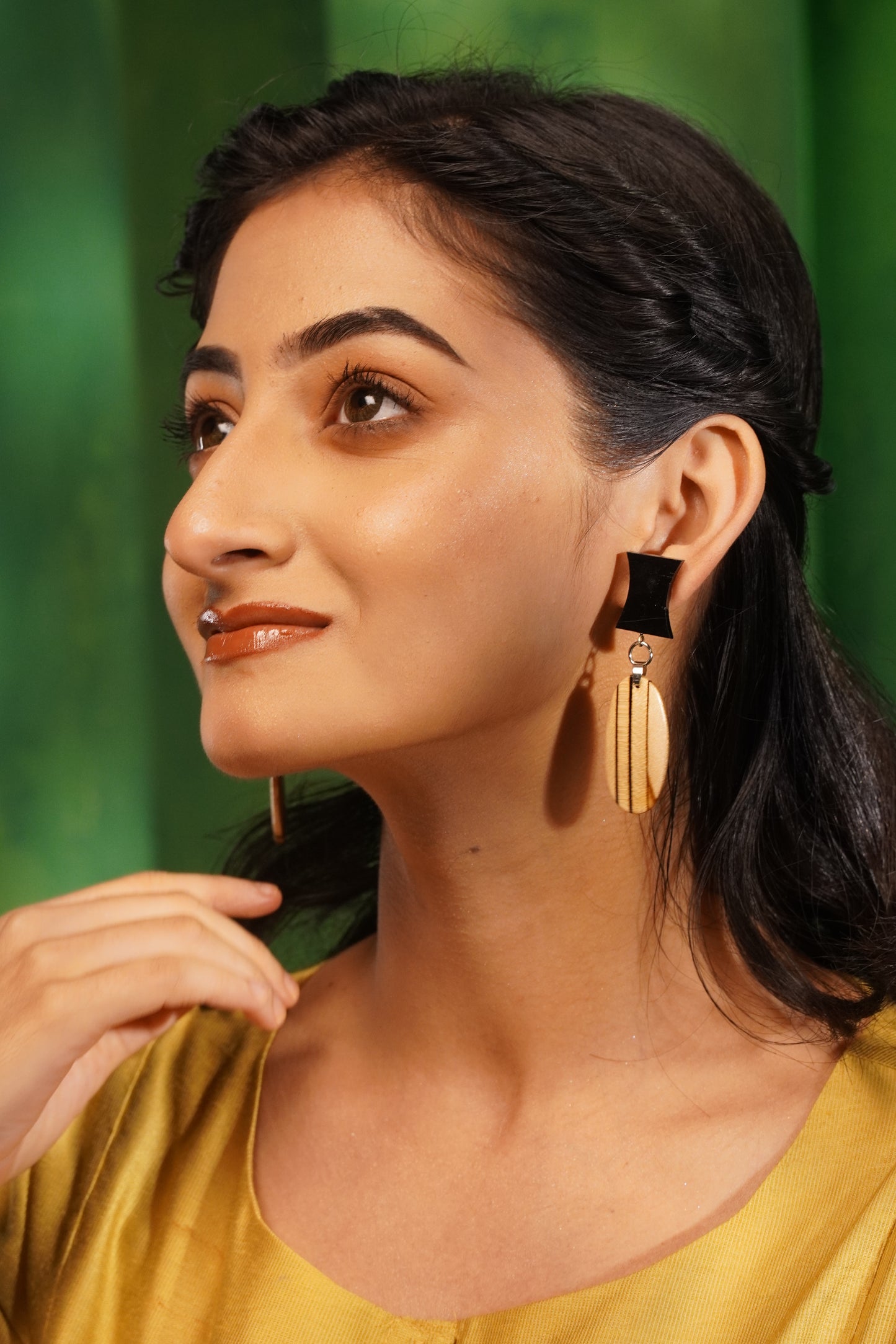 Sugandha Wooden Earrings