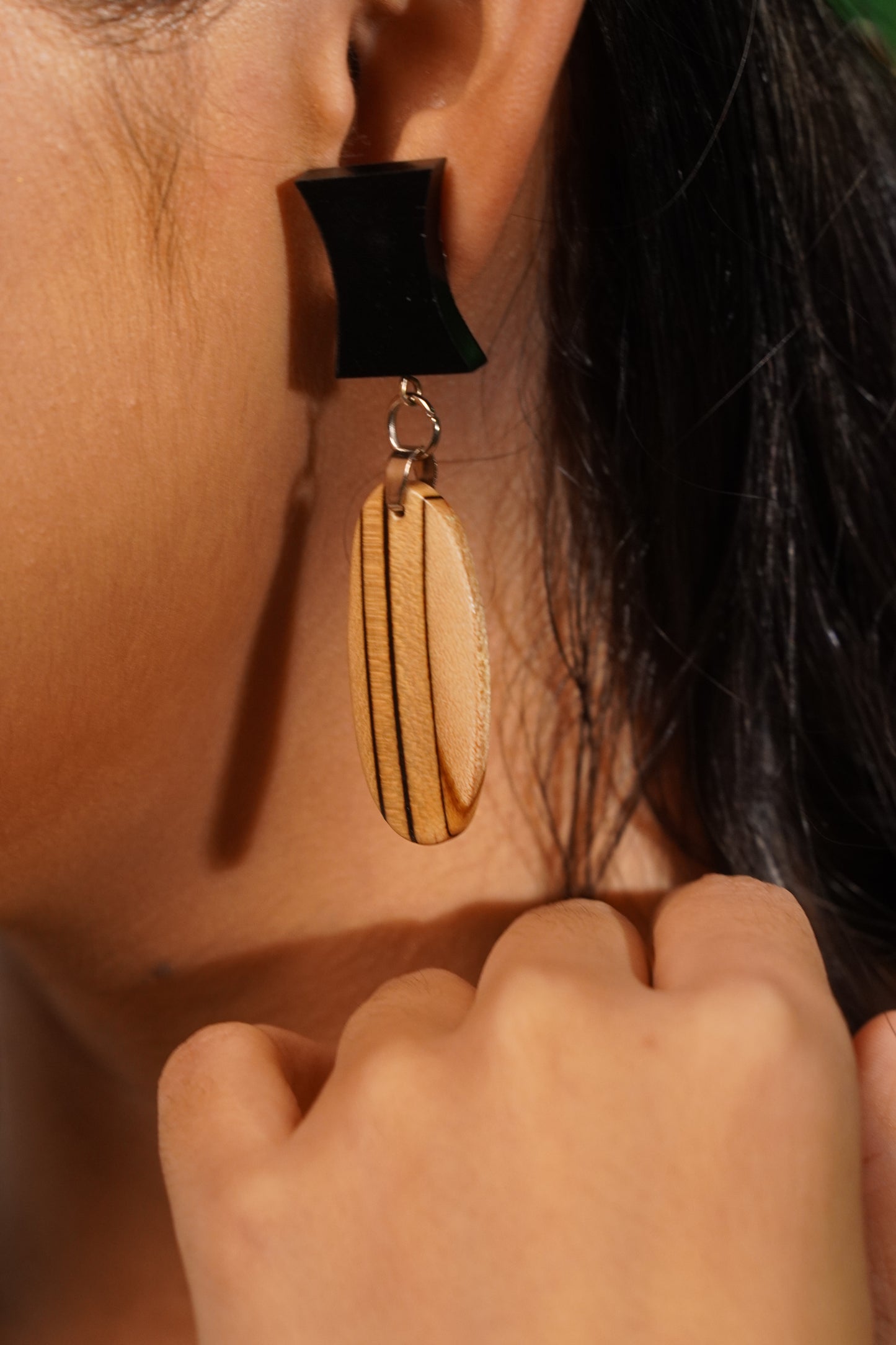 Sugandha Wooden Earrings