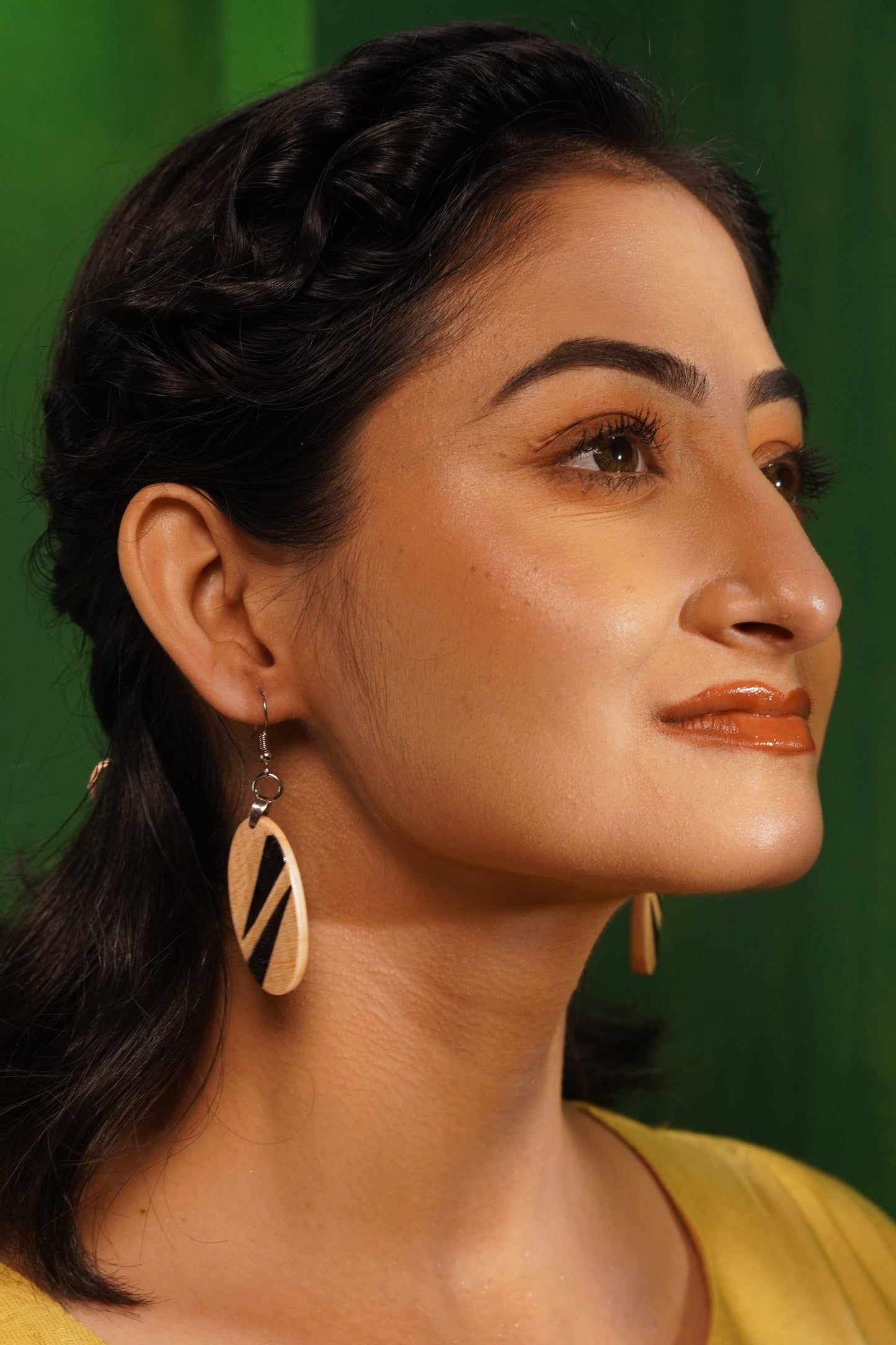 Madhuka Wooden Earrings