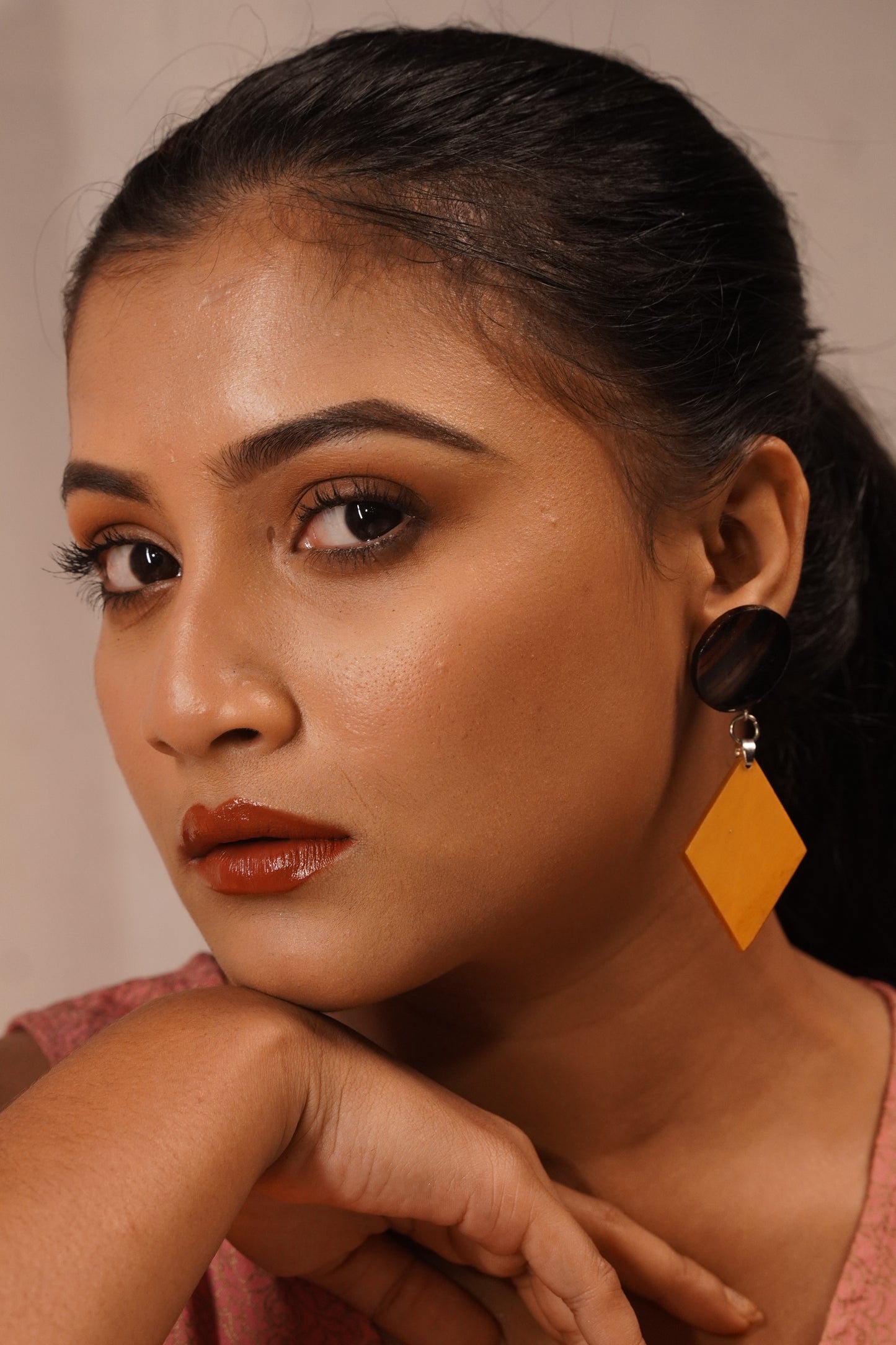 Tara Wooden Earrings