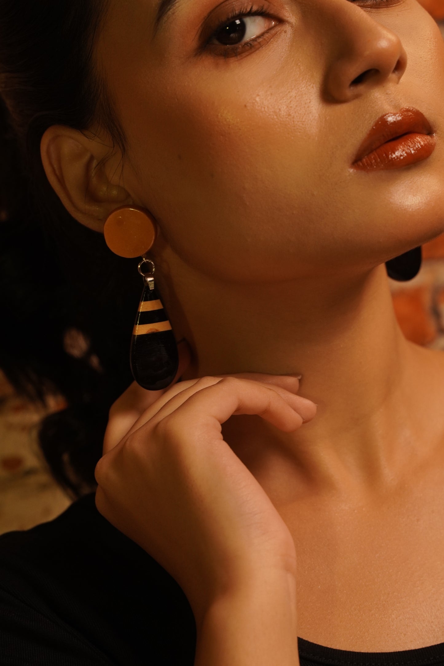 Amra Wooden Earrings