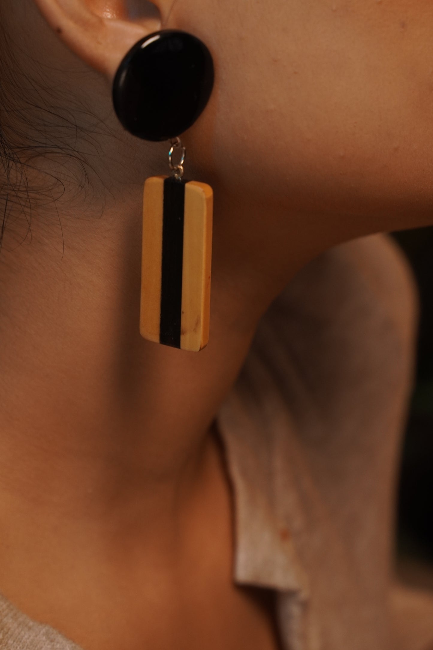 Salmali Wooden Earrings