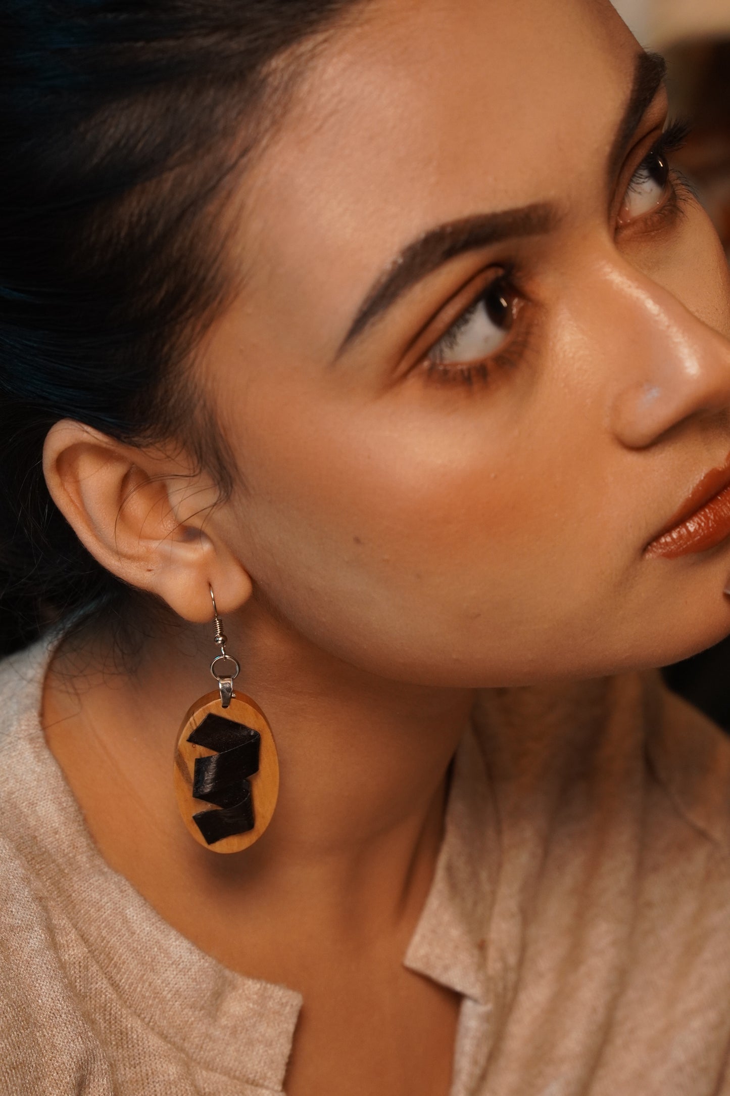 Nalika Wooden Earrings