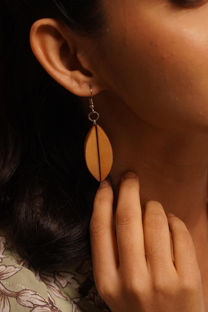 Shashi Wooden Earrings