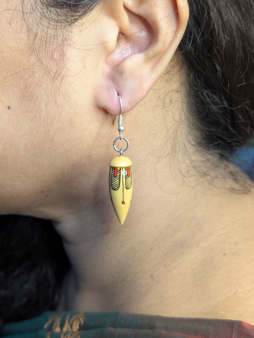 Malvika Wooden Earrings