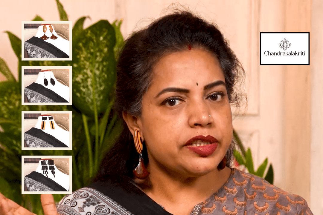 Discover the Art of Mismatched Wooden Earrings: A Bold Fashion Statement - Chandrakalakriti