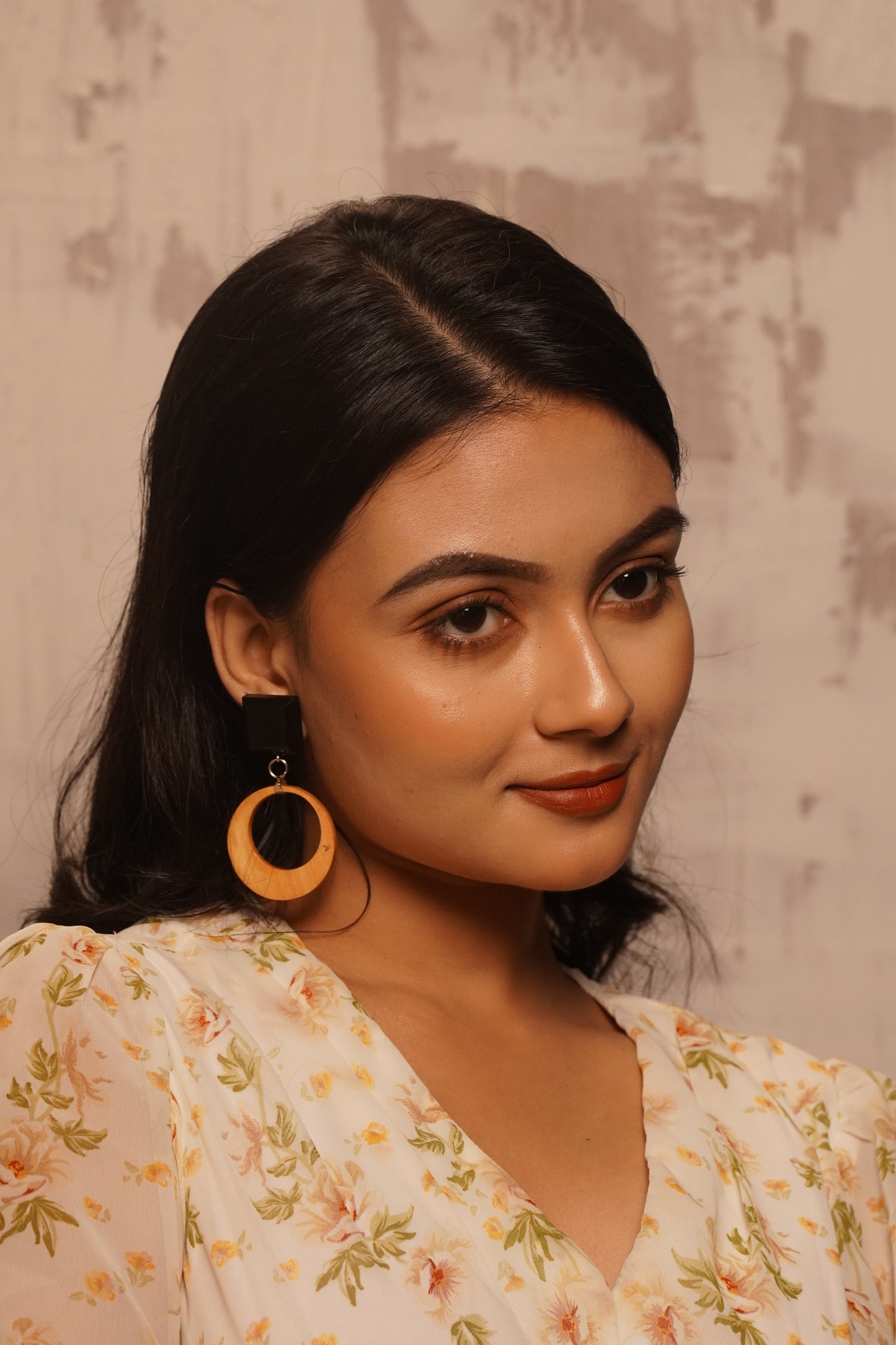 Vritika Wooden Earrings