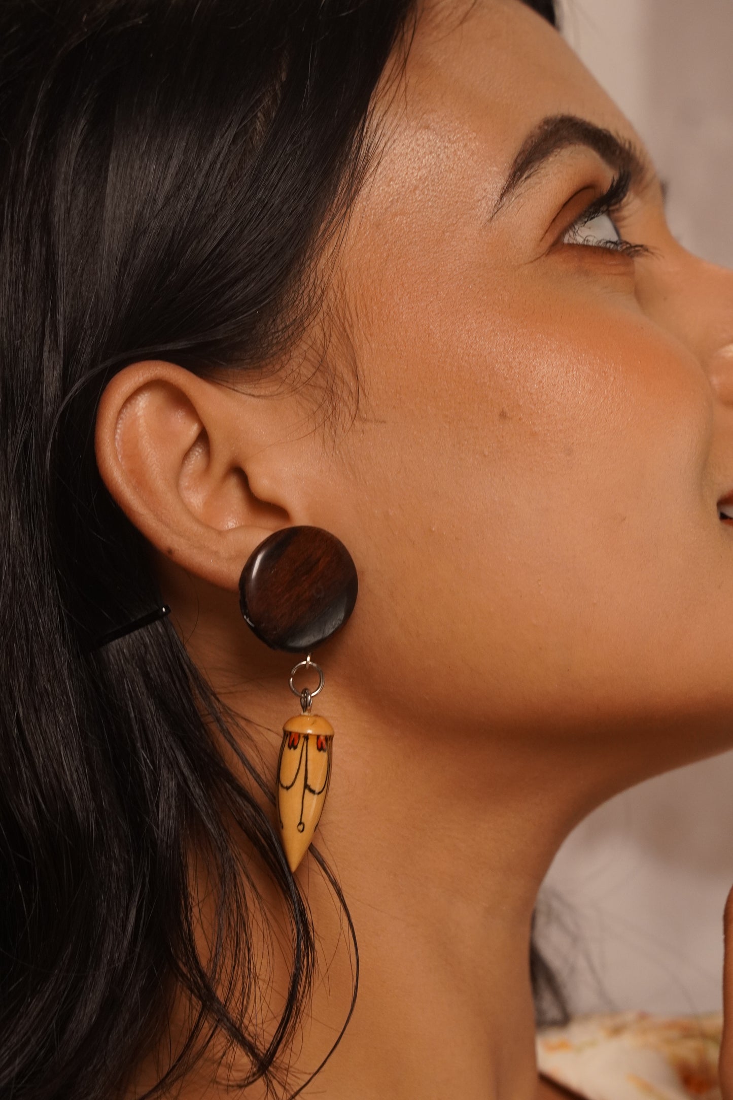 Surabhi Wooden Earrings