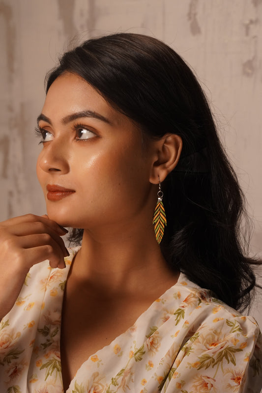 Ankhia Wooden Earrings