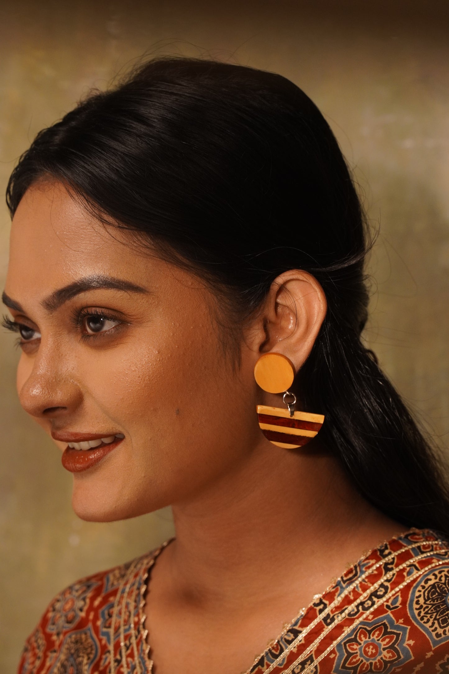 Raga Wooden Earrings