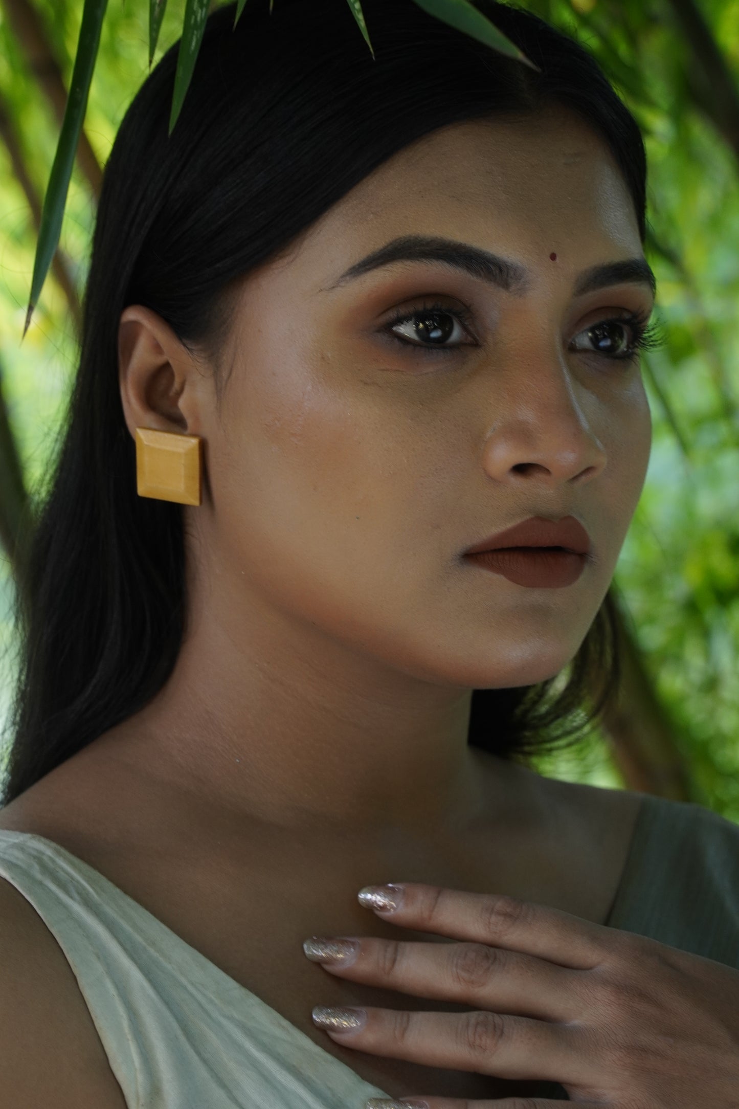 Vanita Wooden Earrings