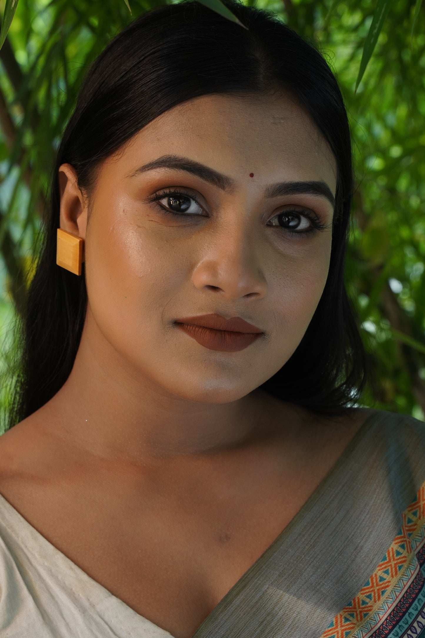 Vanita Wooden Earrings