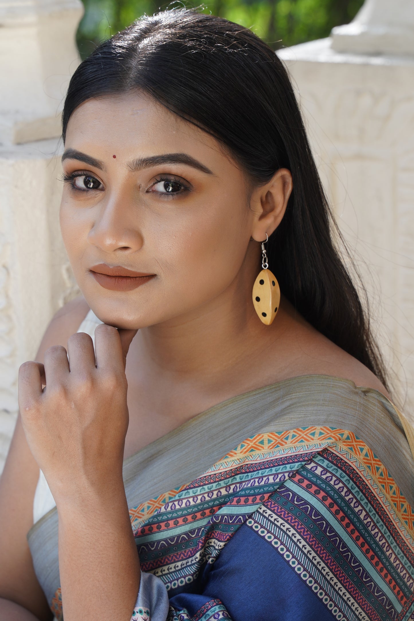 Sarada Wooden Earrings