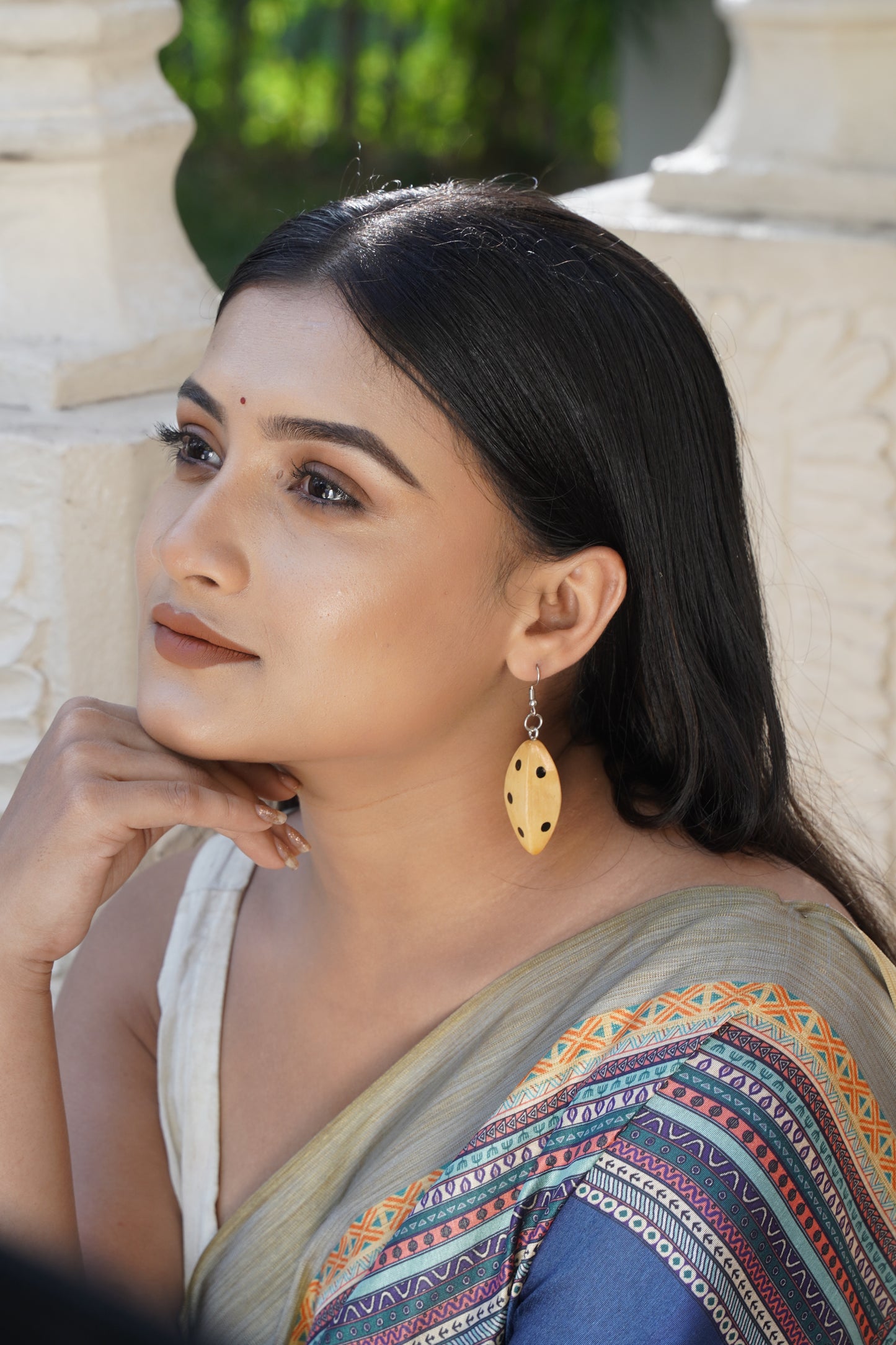 Sarada Wooden Earrings