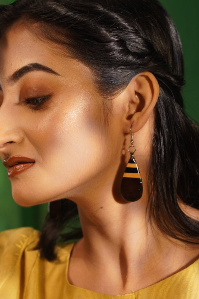 Karanja Wooden Earrings