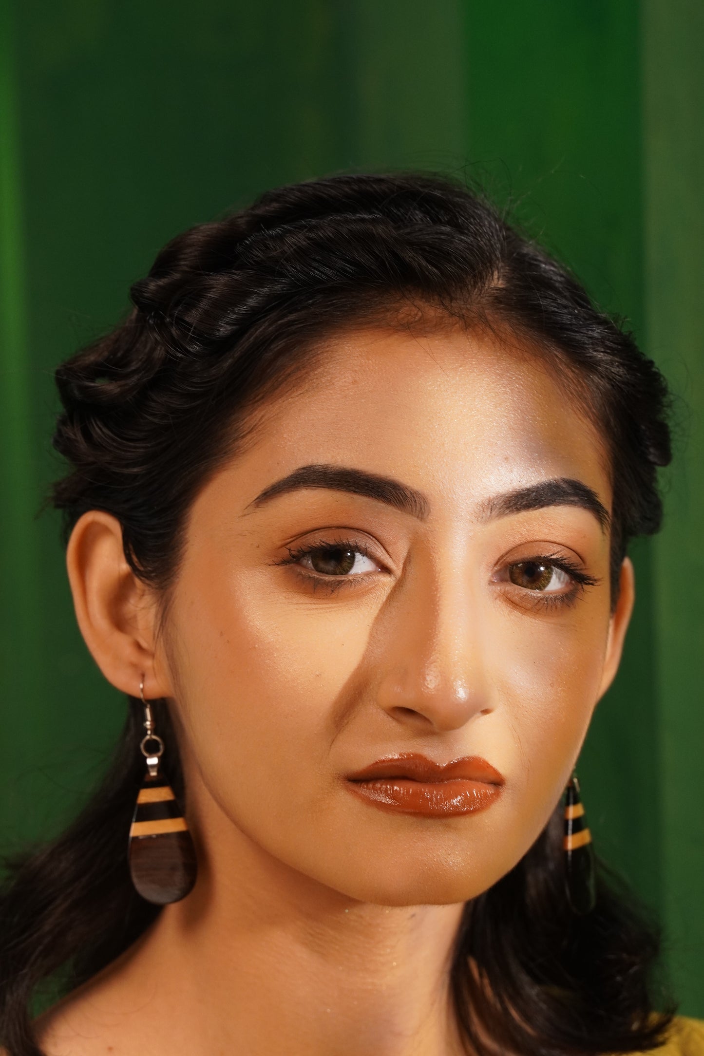 Karanja Wooden Earrings