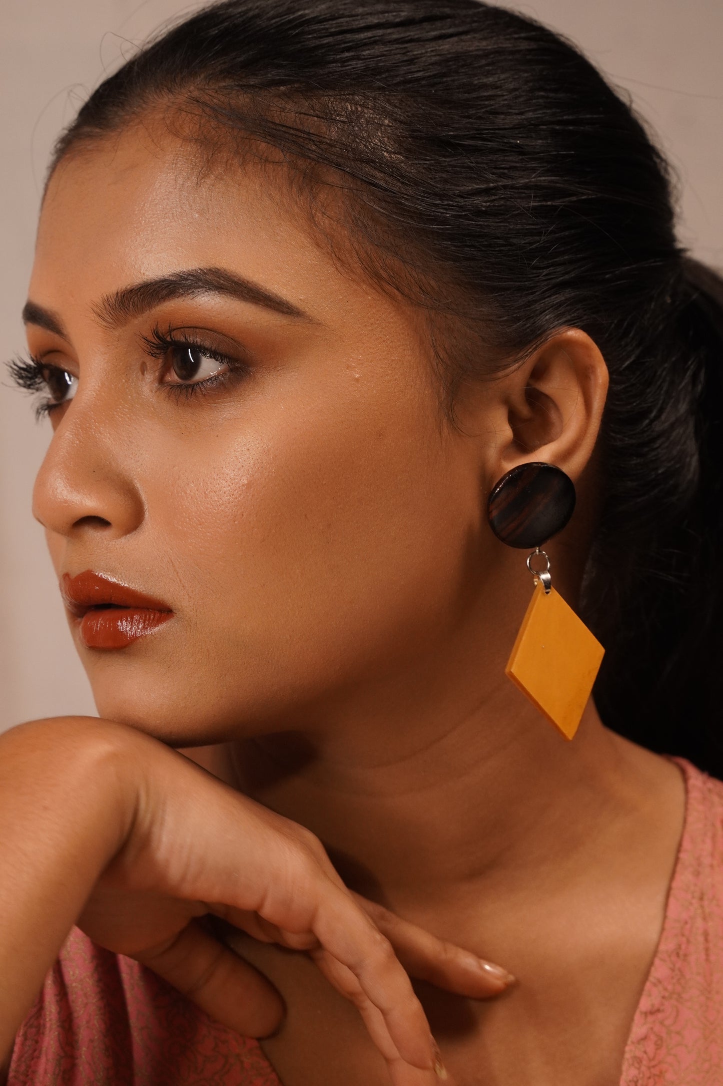 Tara Wooden Earrings