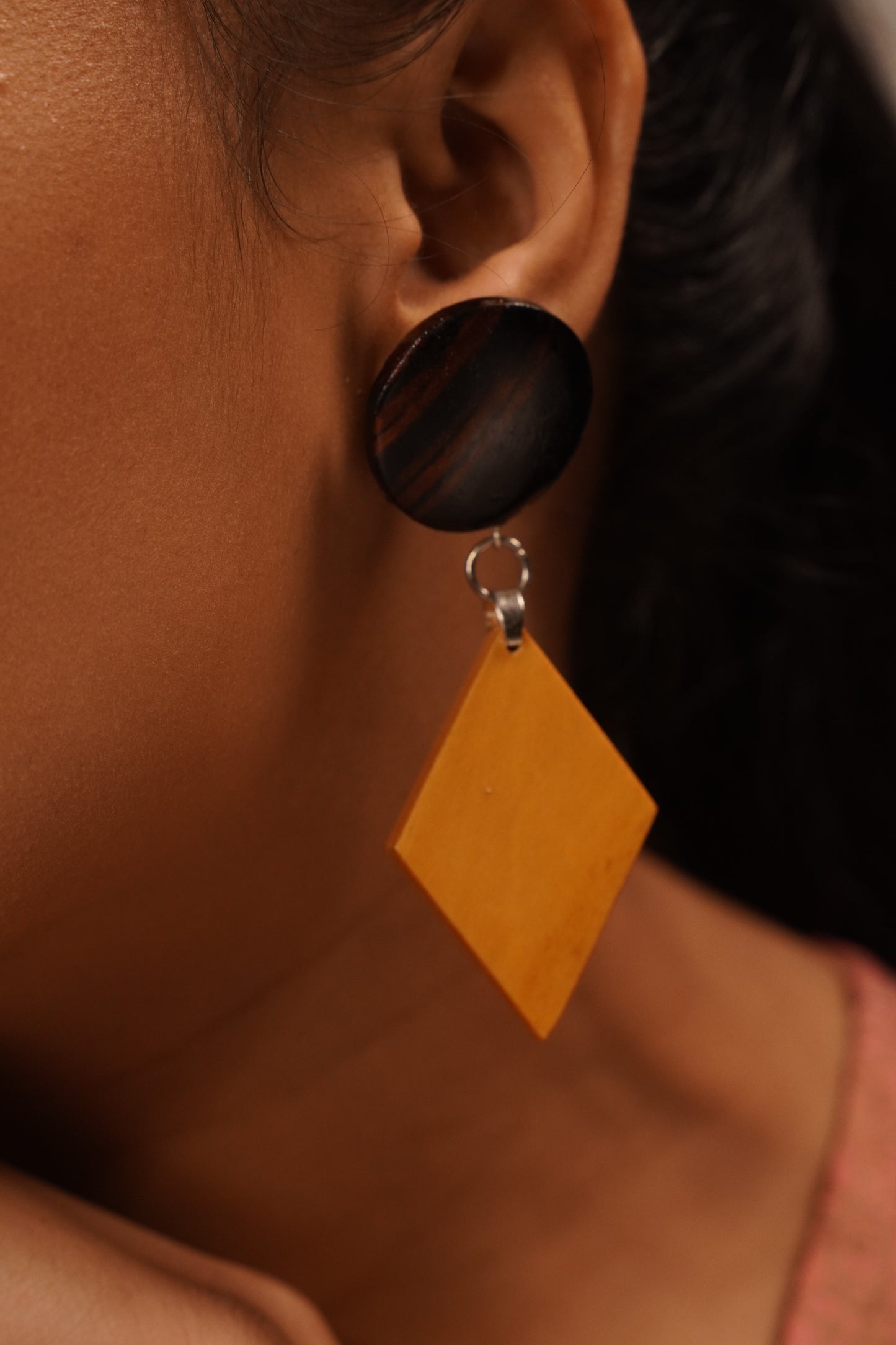 Tara Wooden Earrings