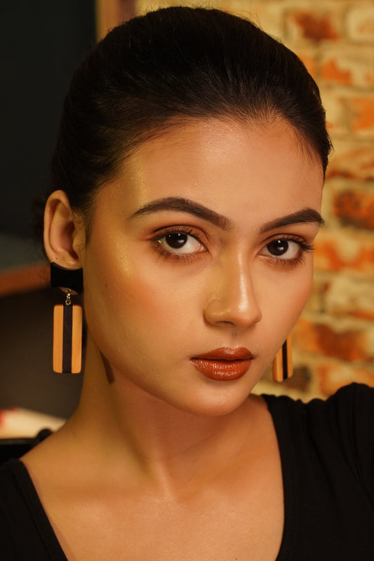 Vrisha Wooden Earrings