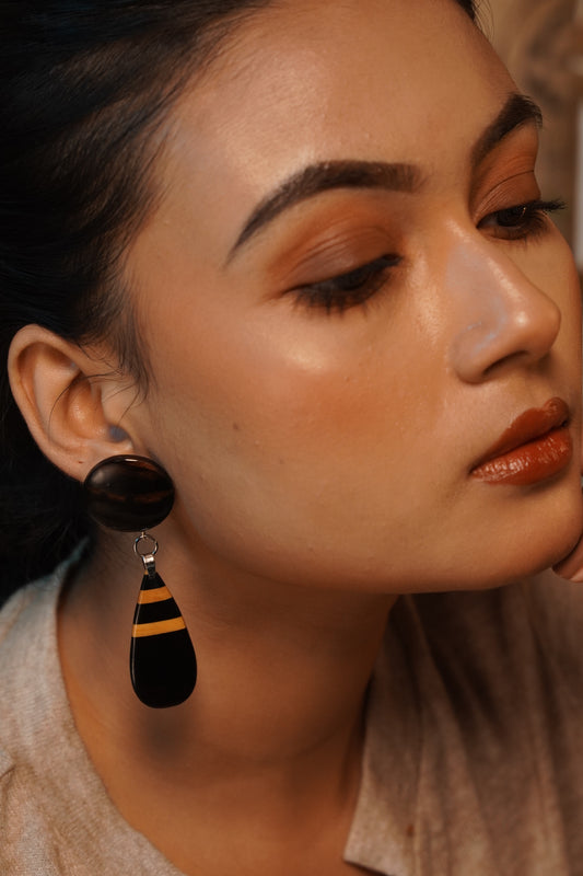 Mahua Wooden Earrings