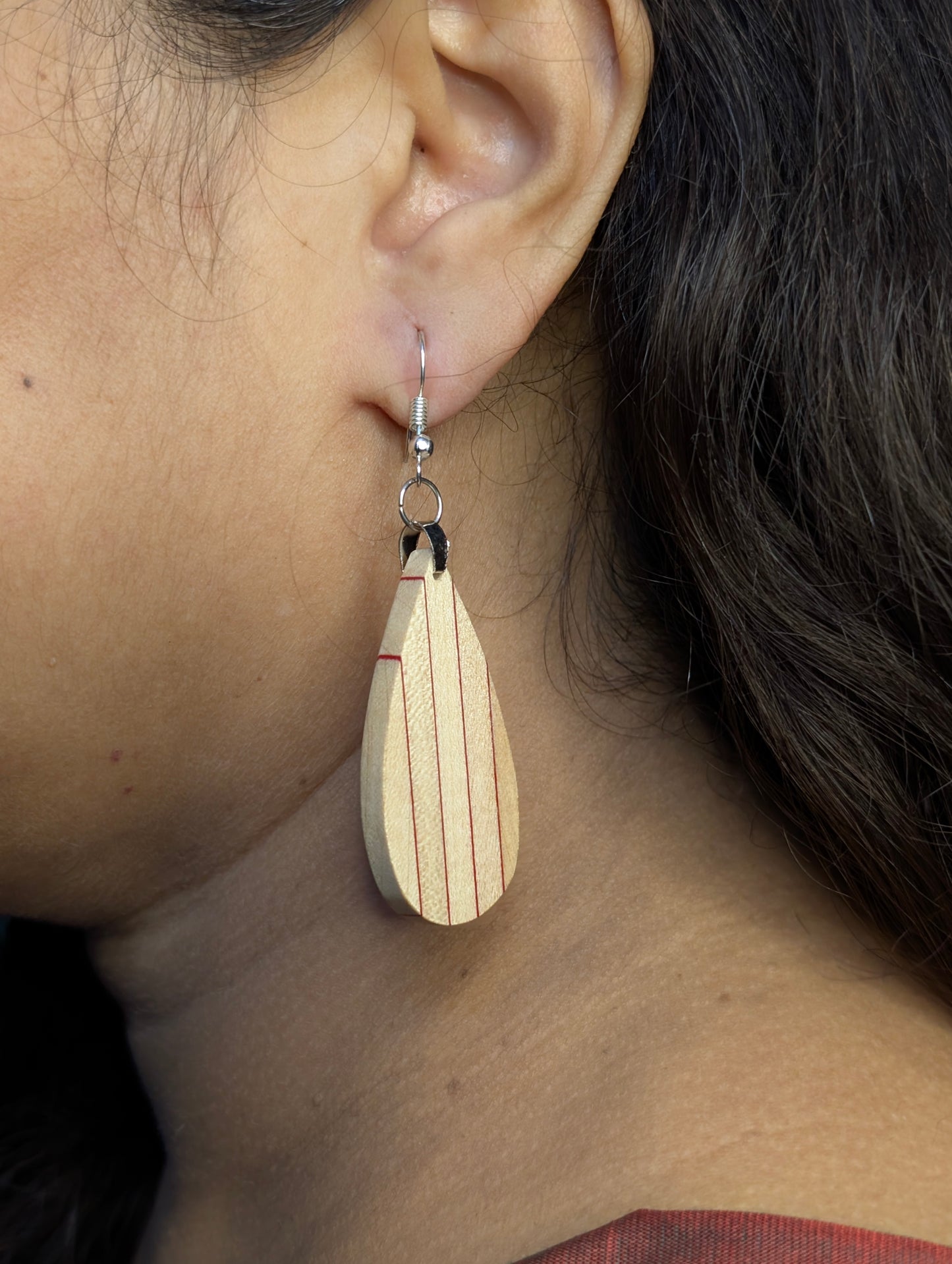 Saanjh Wooden Earrings