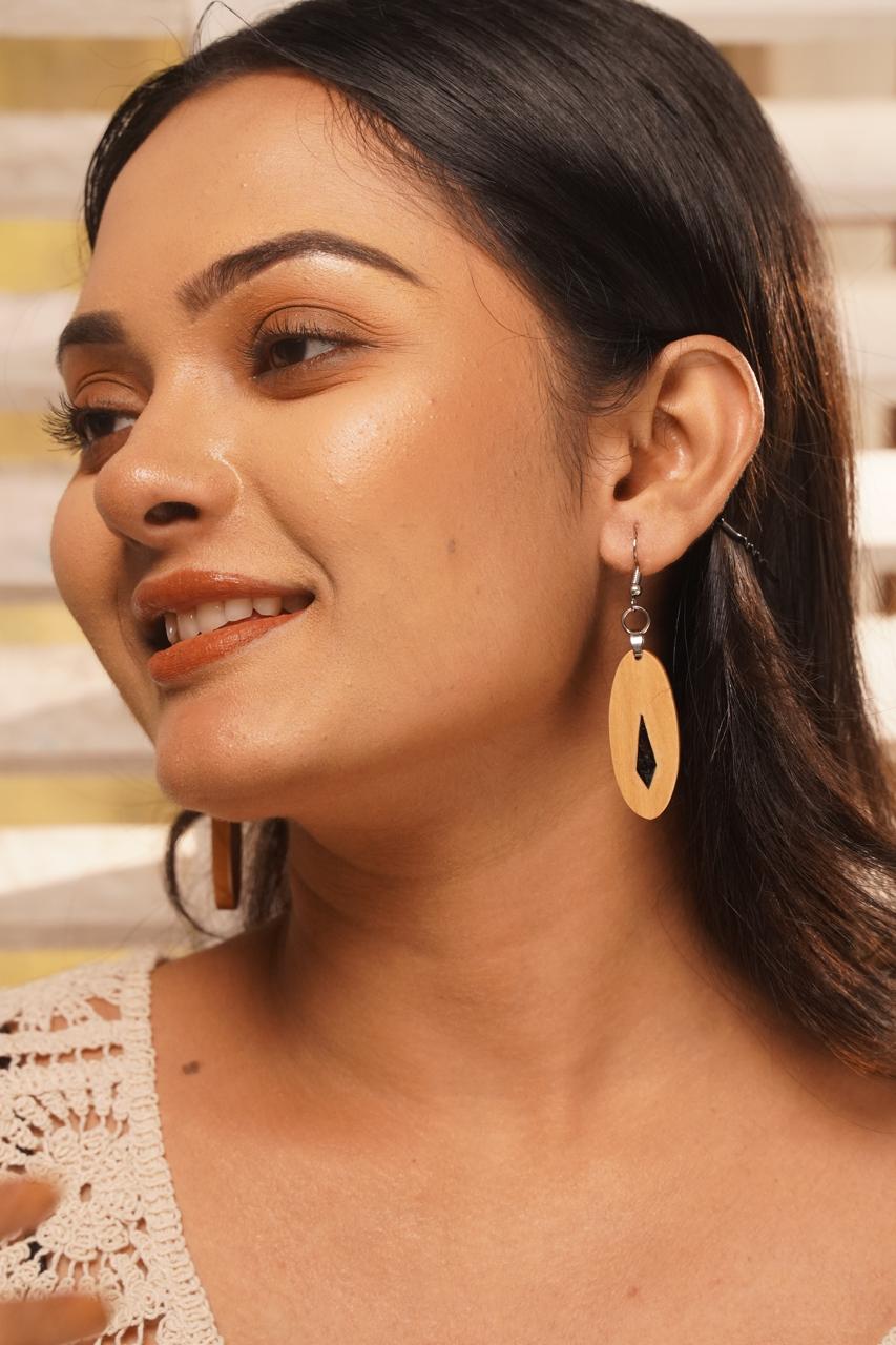 Premala Wooden Earrings