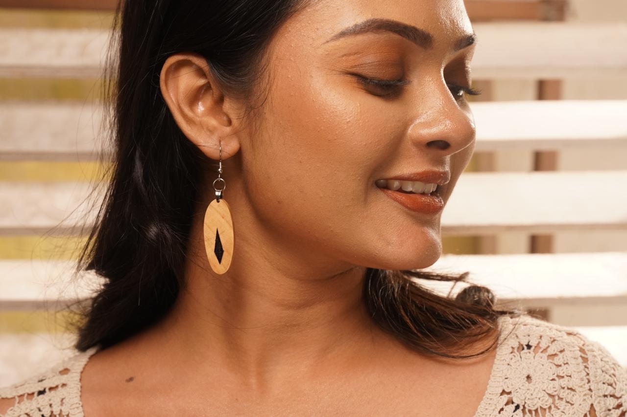 Premala Wooden Earrings
