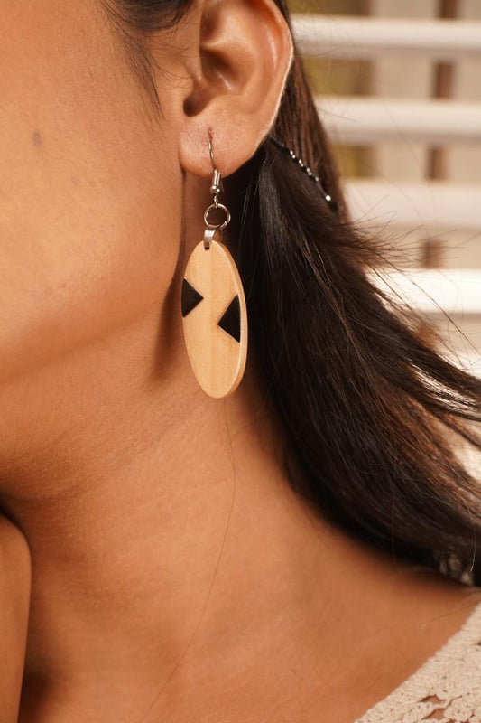 Roshini Wooden Earrings