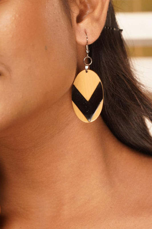 Urmi Wooden Earrings
