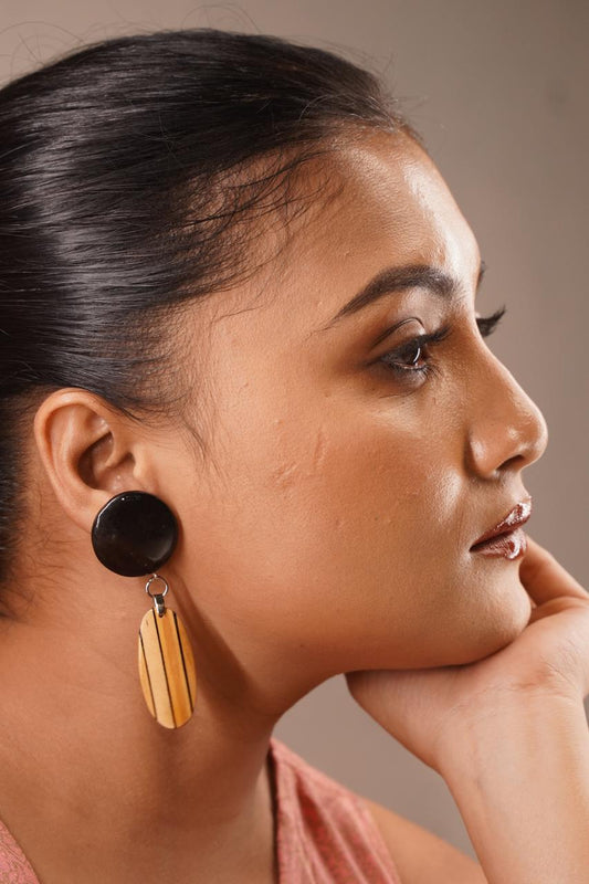 Veni Wooden Earrings