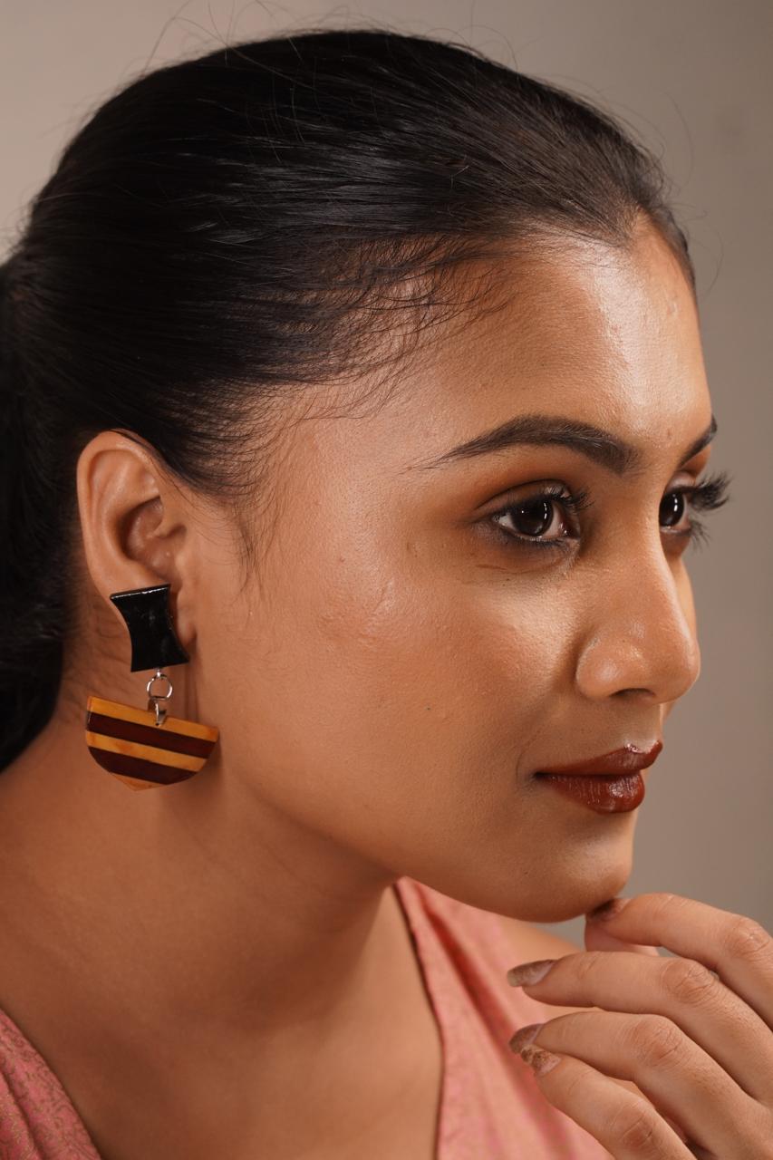 Vani Wooden Earrings