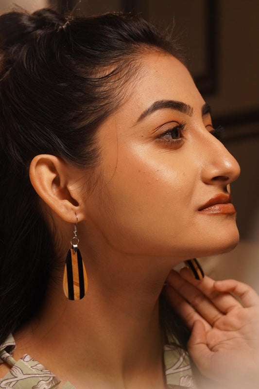 Girija Wooden Earrings