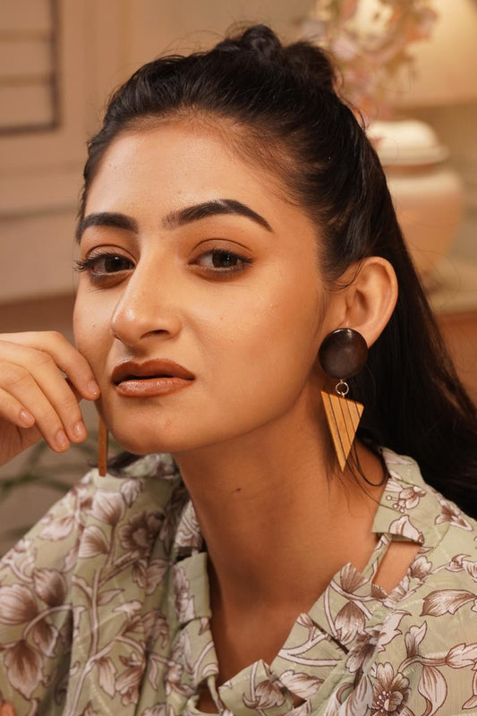 Veidahi Wooden Earrings