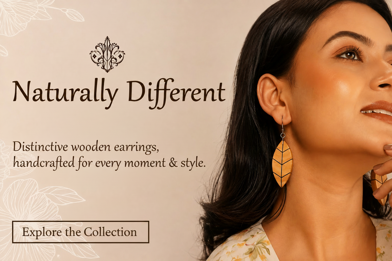 Naturally Different Banner with Explore Button